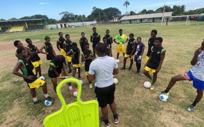 U19 Manning Cup Team (2025–2026) in training