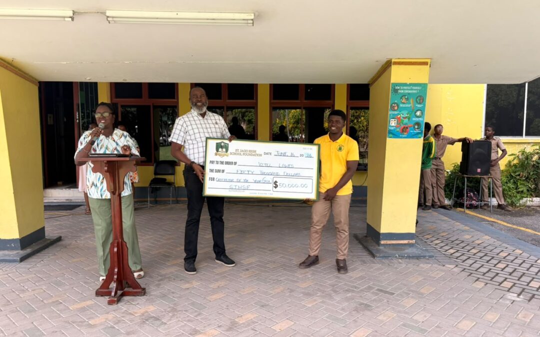 The St Jago High School Foundation Cricketer of the Year Award.